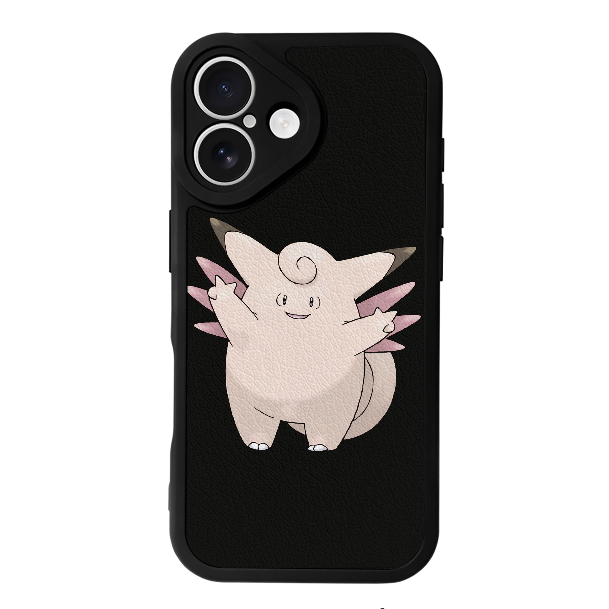 （画像用） ポケットモンスター Pokémon 【iPhone 16シリーズ対応】シリコンスマホケース（レザー調） 材質：シリコン